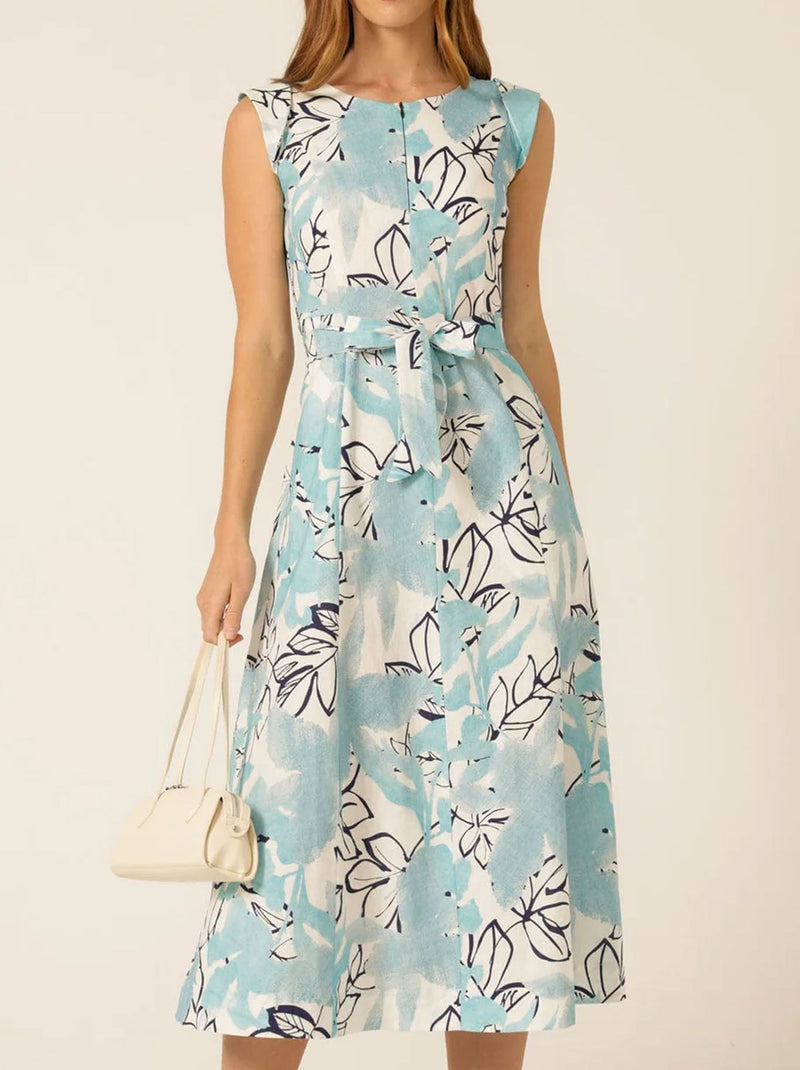 SACHA DRAKE LINEN AFFAIR DRESS