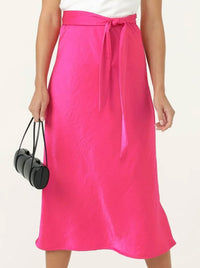 SACHA DRAKE LUXE BIAS SKIRT