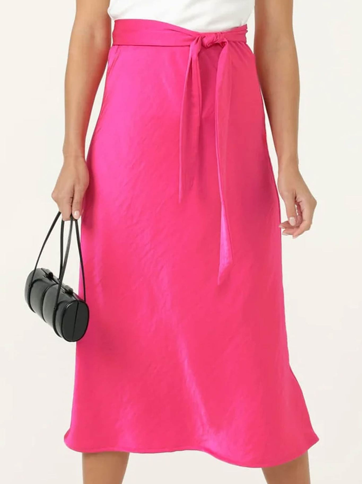 SACHA DRAKE LUXE BIAS SKIRT