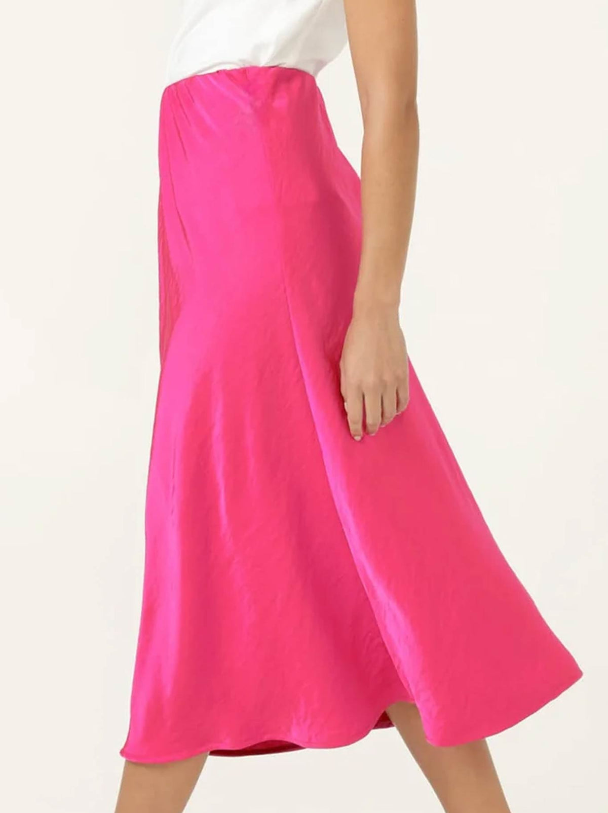 SACHA DRAKE LUXE BIAS SKIRT