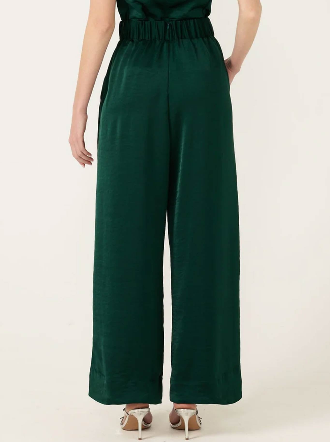 SACHA DRAKE LUXE PLEATED TROUSER