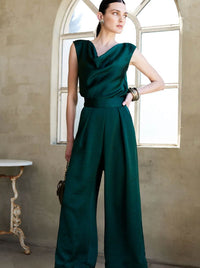 SACHA DRAKE LUXE PLEATED TROUSER