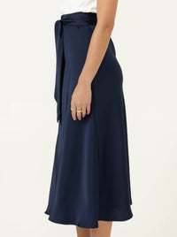 SACHA DRAKE LUXE BIAS SKIRT