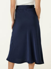 SACHA DRAKE LUXE BIAS SKIRT