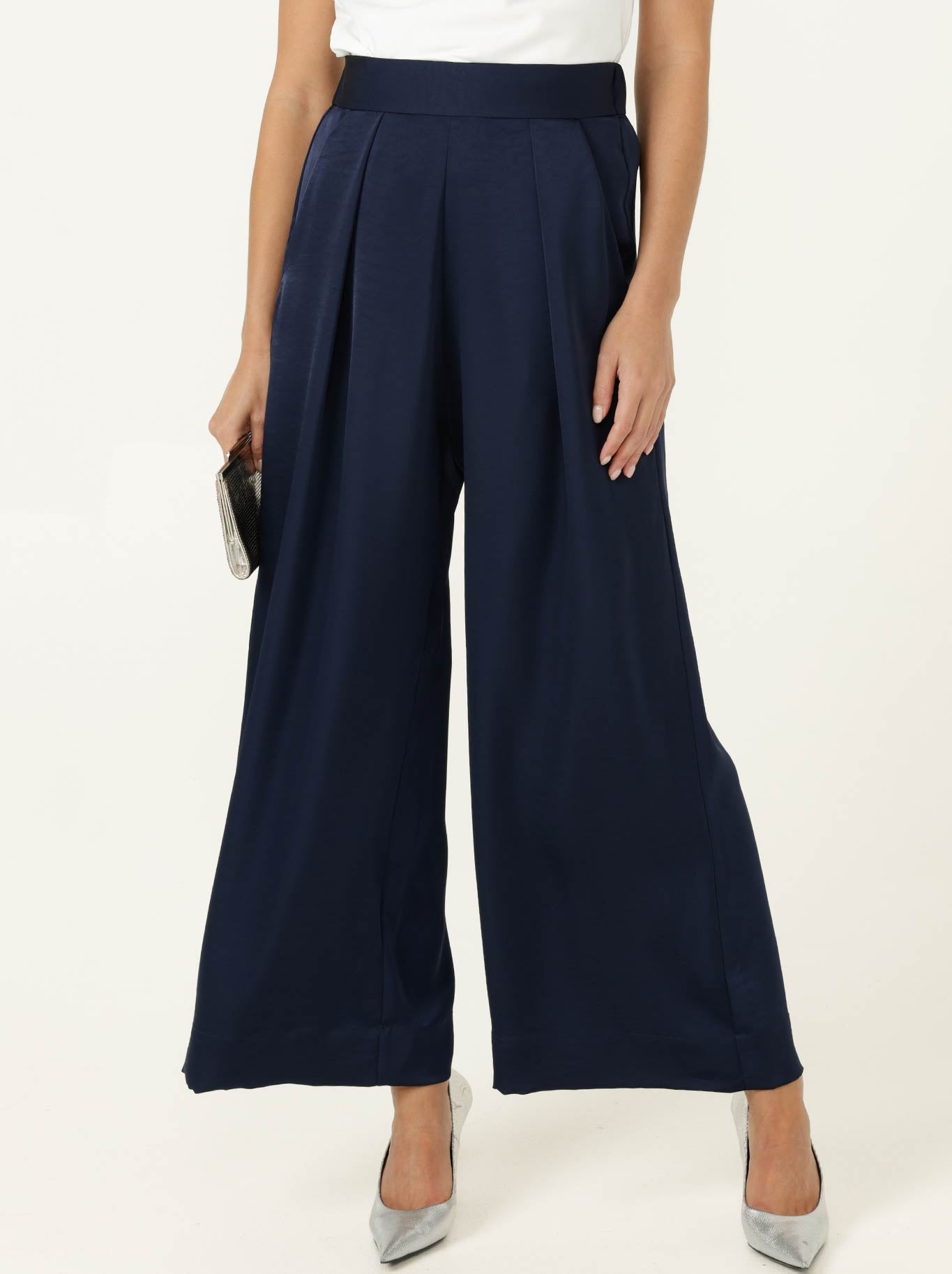 SACHA DRAKE LUXE PLEATED TROUSER