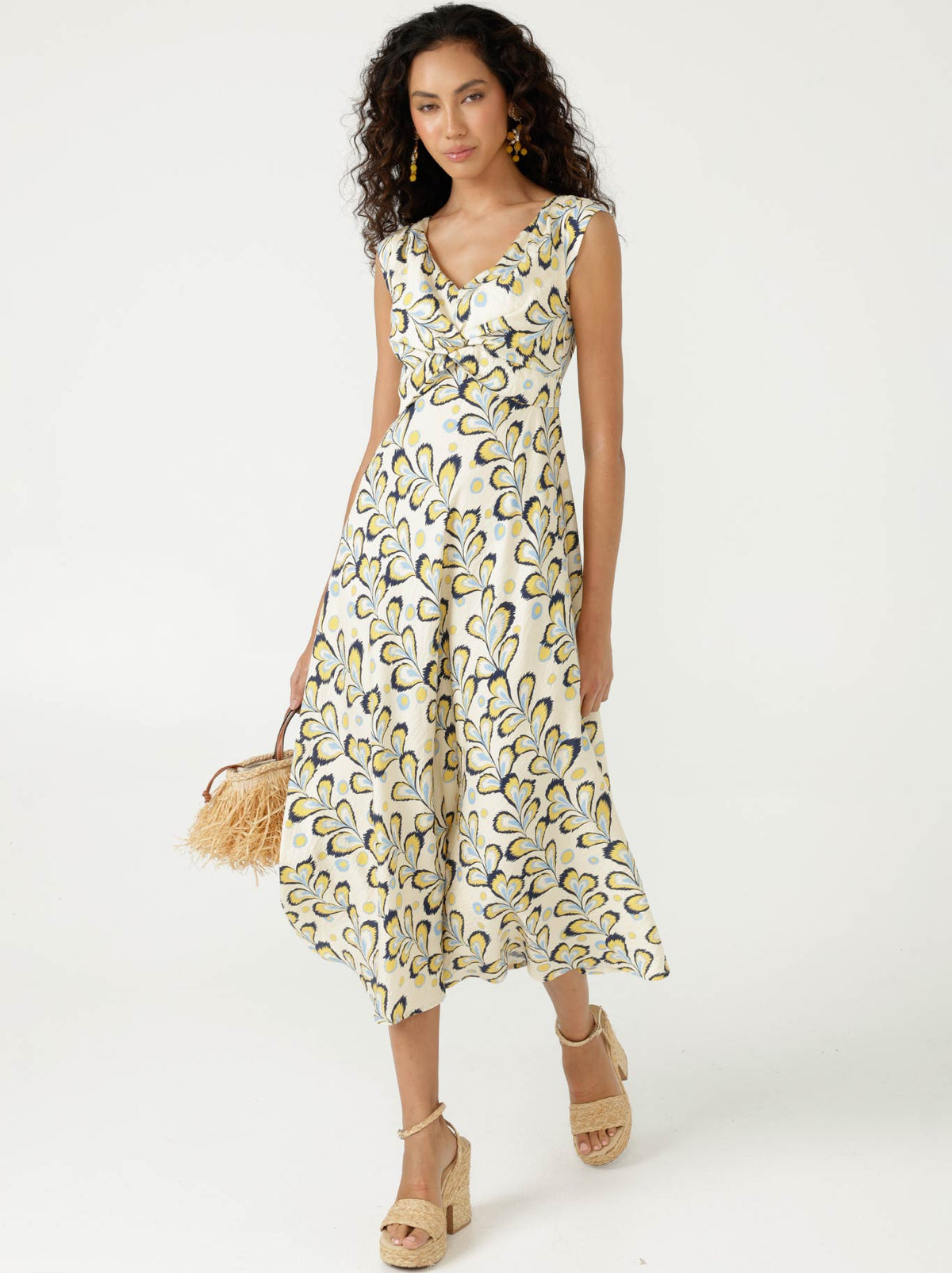 SACHA DRAKE MACEDONIA MIDI DRESS