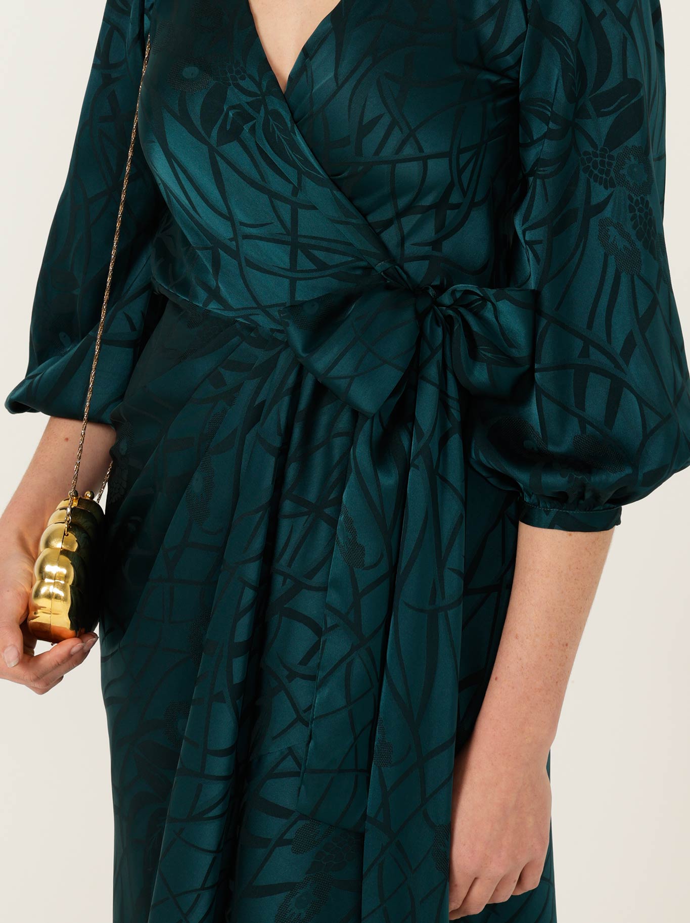 SACHA DRAKE MICHAELLA WRAP DRESS