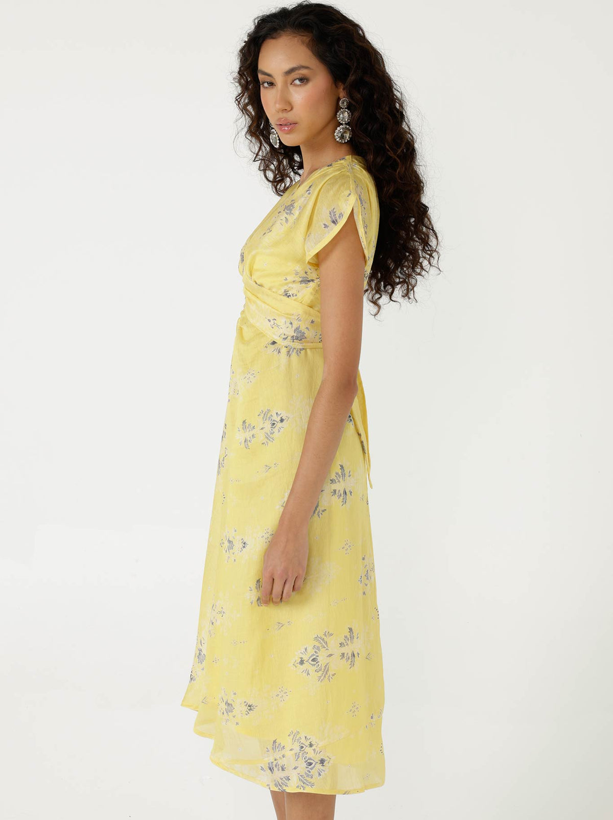 SACHA DRAKE PETRA MIDI DRESS