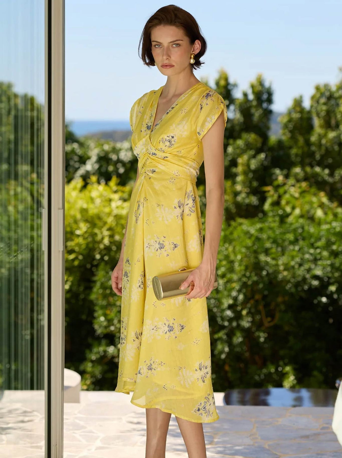 SACHA DRAKE PETRA MIDI DRESS