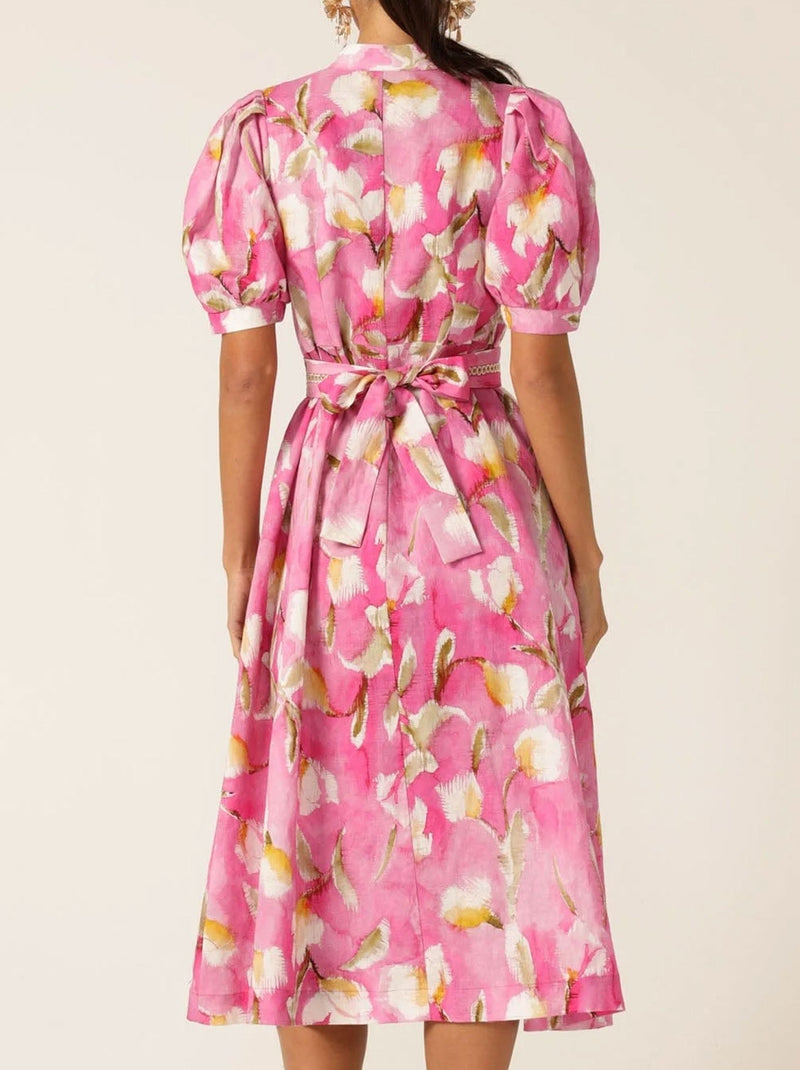 SACHA DRAKE POSY SHIRTMAKER DRESS