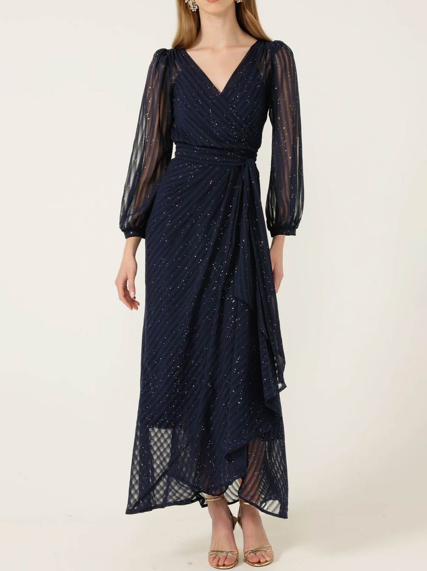 SACHA DRAKE SIERRA WRAP DRESS