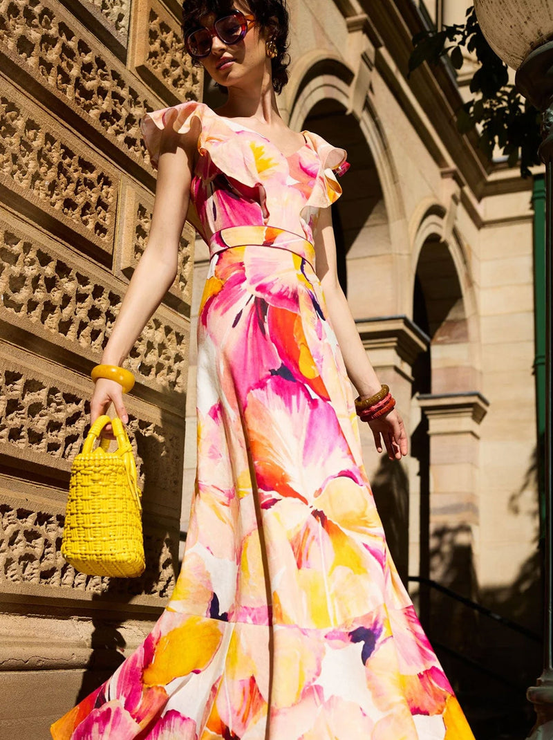 SACHA DRAKE SUMMER FIESTA MAXI DRESS