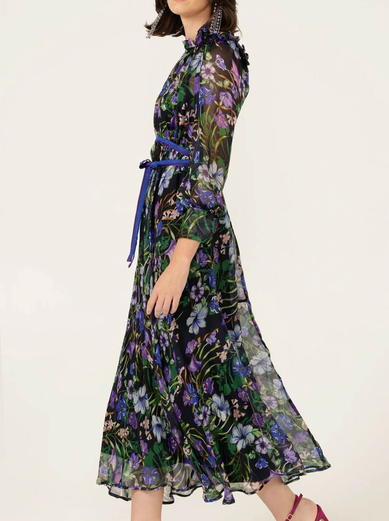 SACHA DRAKE VIOLETTA MIDI DRESS