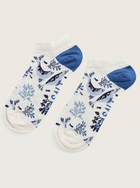 SEASALT BAMBOO ARTY TRAINER SOCKS