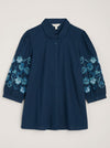 SEASALT HOPE COTTAGE EMBROIDERED BLOUSE
