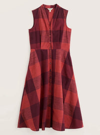 SEASALT SLEEVELESS CARVED WOOD DRESS