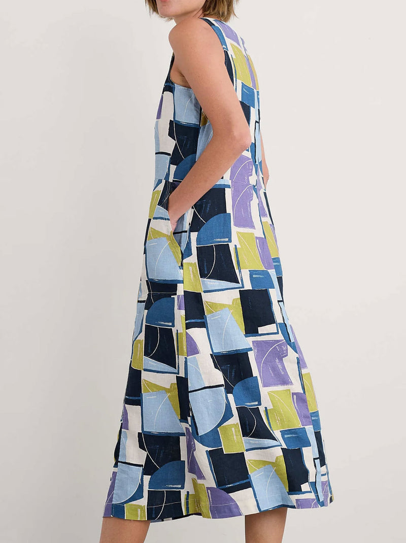SEASALT GRASS WAVE DRESS