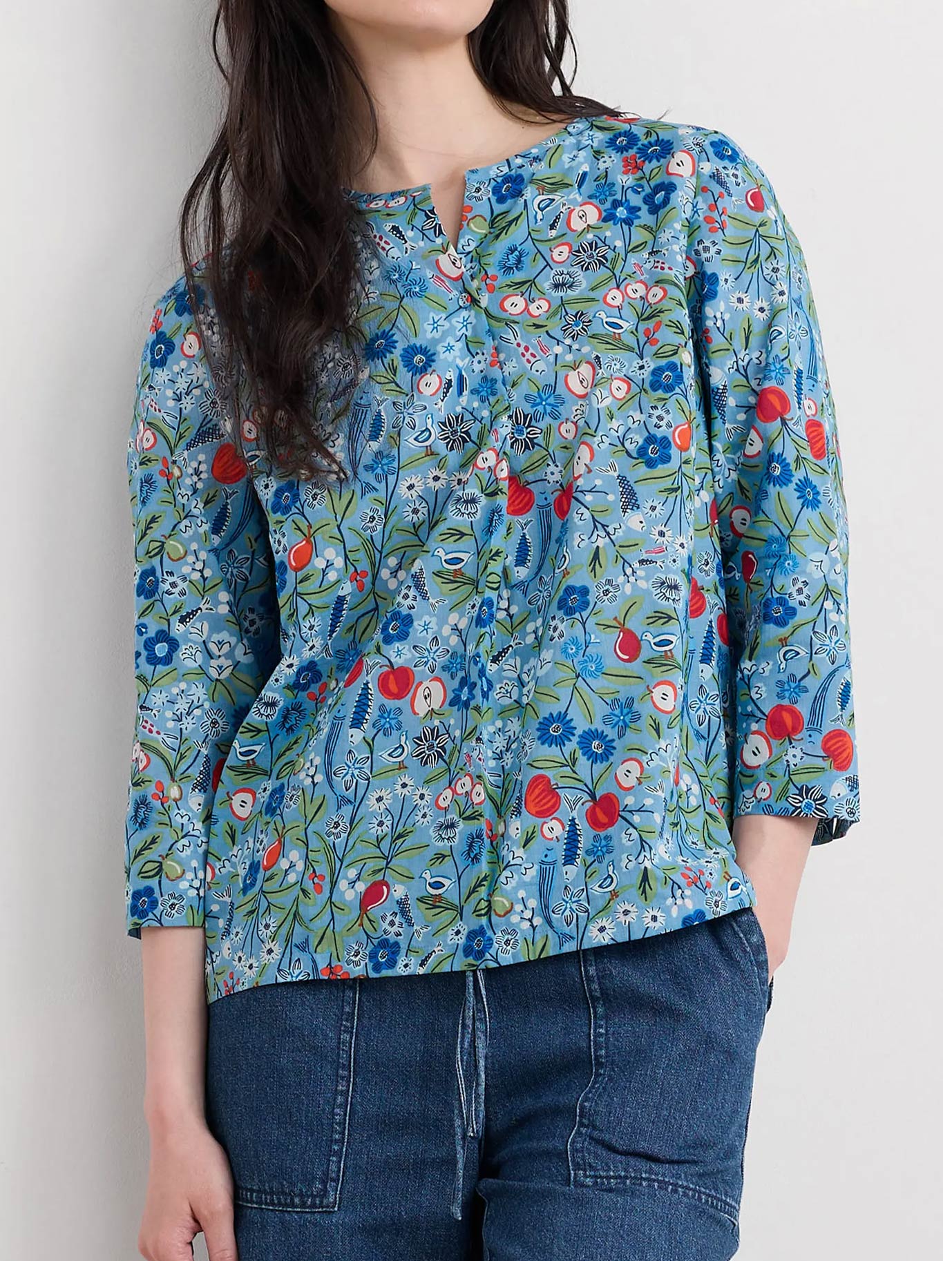 SEASALT WATERCOLOUR SKETCH TOP