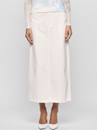 STAPLE THE LABEL EMMIE DENIM MIDI SKIRT