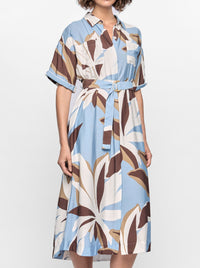 STAPLE THE LABEL MAEVE MIDI SHIRT DRESS