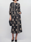 STAPLE THE LABEL MARINA MIDI DRESS