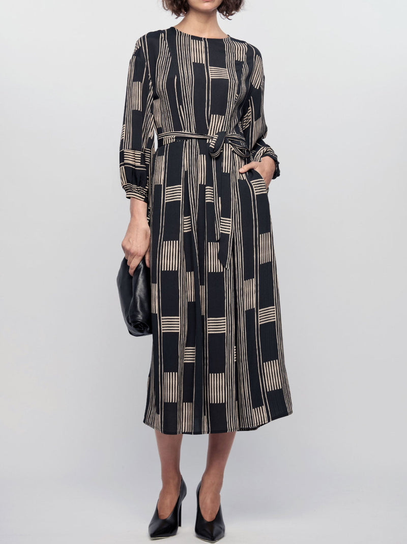 STAPLE THE LABEL MARINA MIDI DRESS