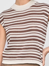STAPLE THE LABEL PALMER STRIPE KNIT TANK