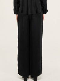 STAPLE THE LABEL SILVIE CUPRO RELAXED PANTS