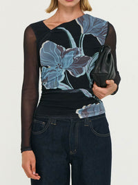 STAPLE THE LABEL STAS MESH TOP
