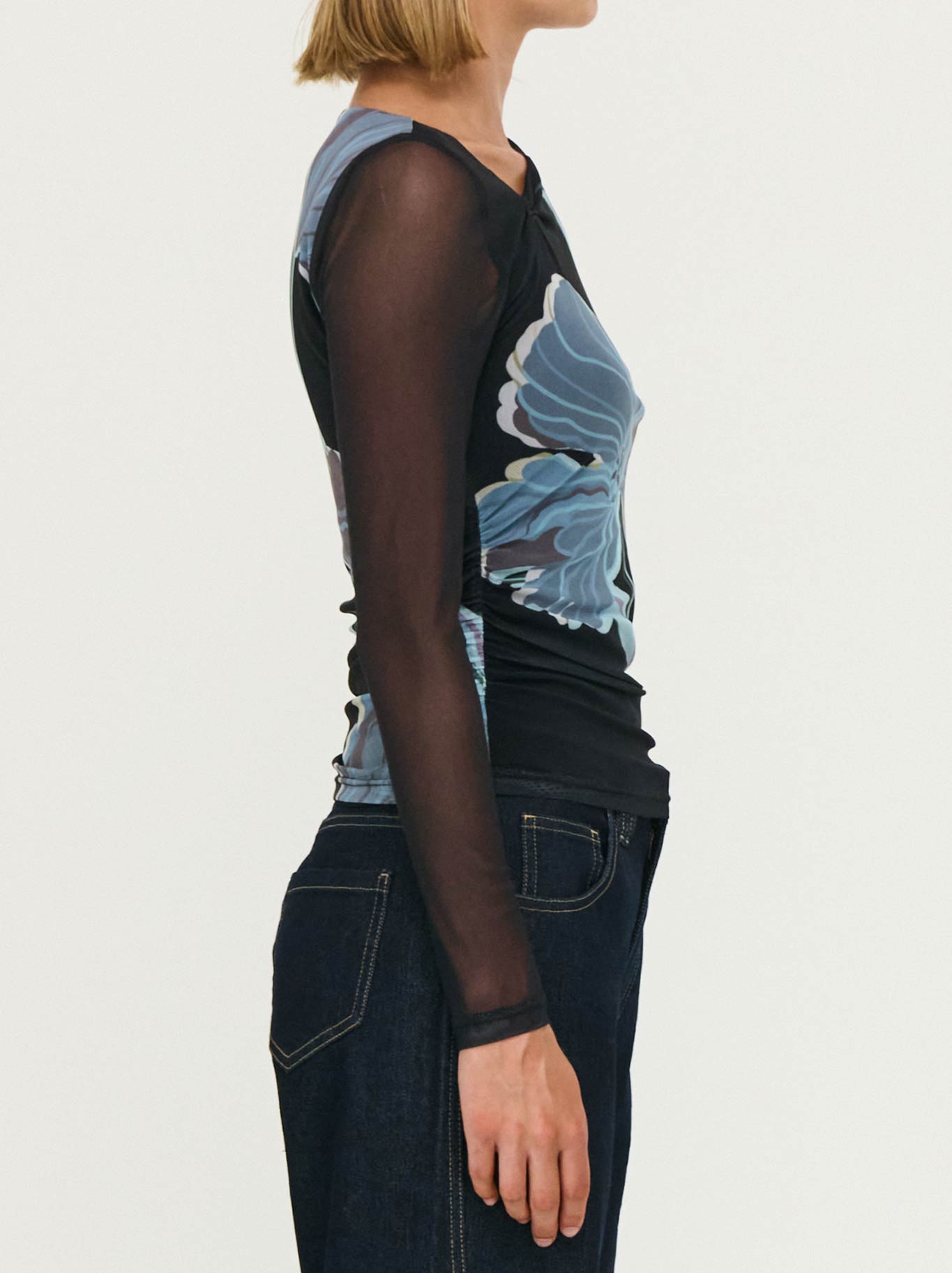STAPLE THE LABEL STAS MESH TOP