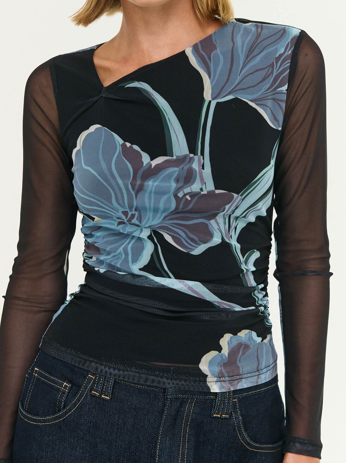 STAPLE THE LABEL STAS MESH TOP