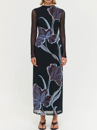STAPLE THE LABEL STAS MESH DRESS