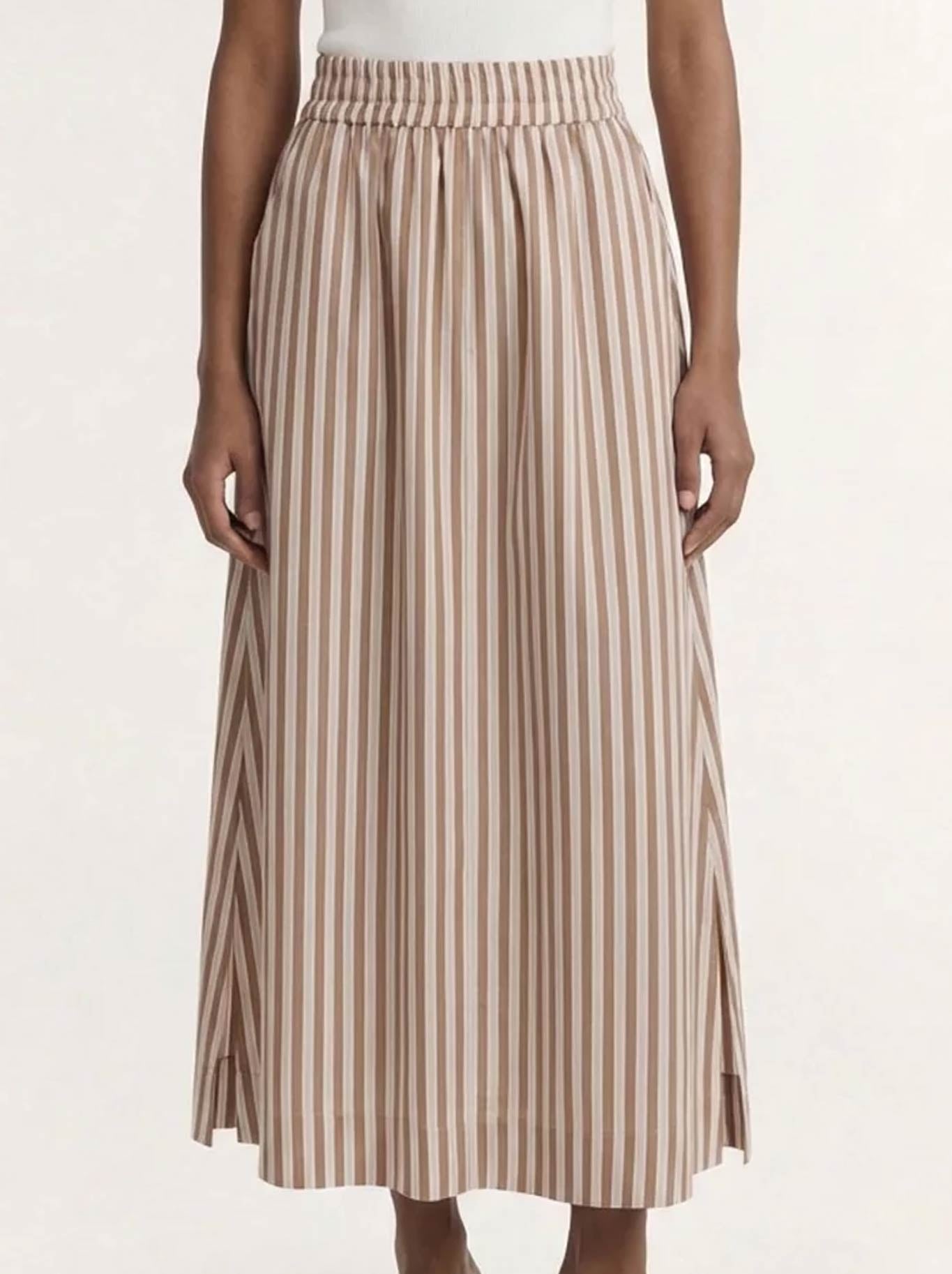 STAPLE THE LABEL SOLACE MIDI SKIRT