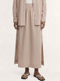 STAPLE THE LABEL SOLACE MIDI SKIRT