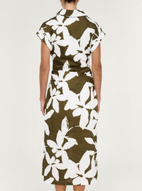 STAPLE THE LABEL LIORA SHIRT MIDI DRESS