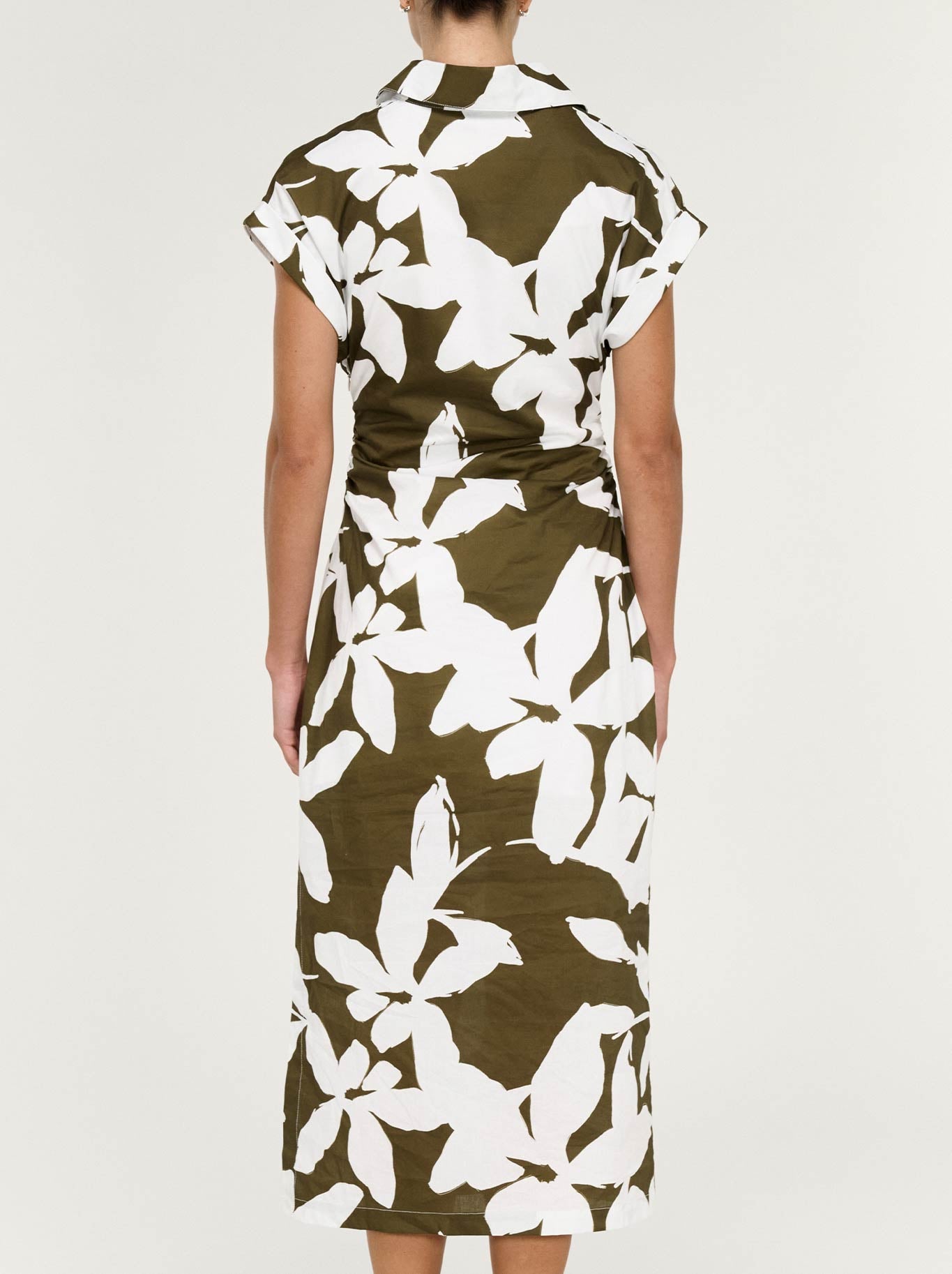 STAPLE THE LABEL LIORA SHIRT MIDI DRESS