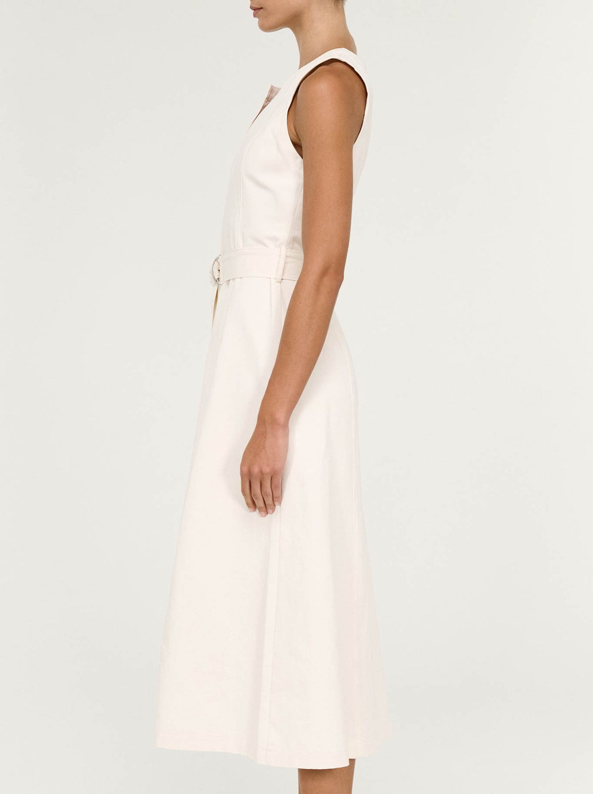 STAPLE THE LABEL ROSELLE MIDI DRESS