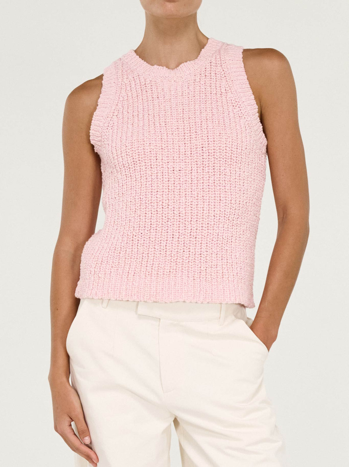 STAPLE THE LABEL COVE KNIT TANK