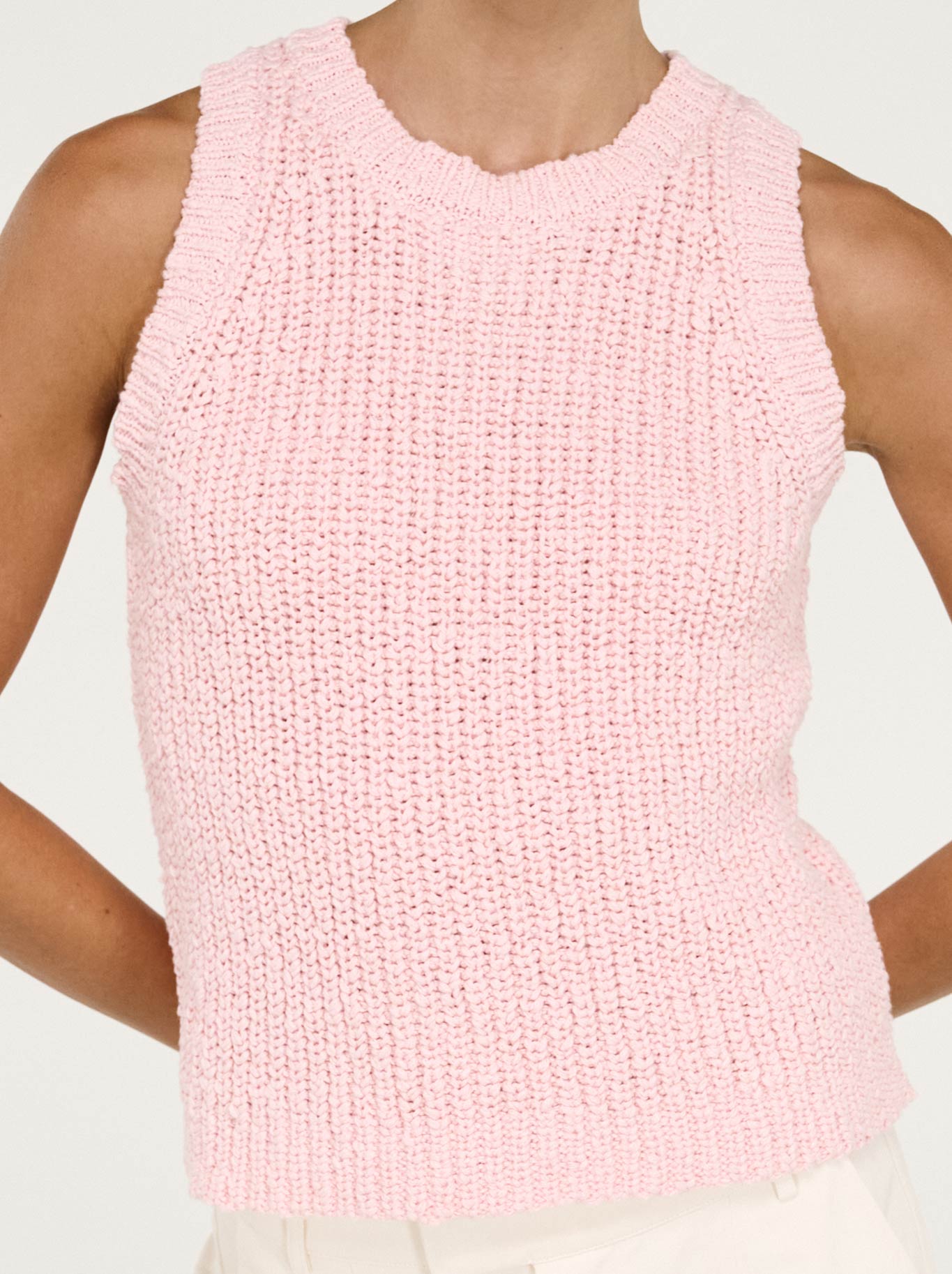 STAPLE THE LABEL COVE KNIT TANK