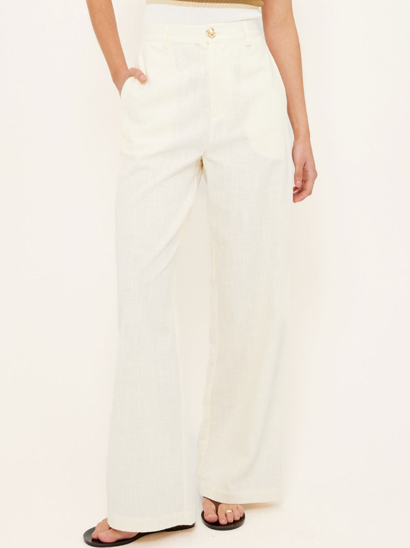 STAPLE THE LABEL VERA WIDE LEG PANTS