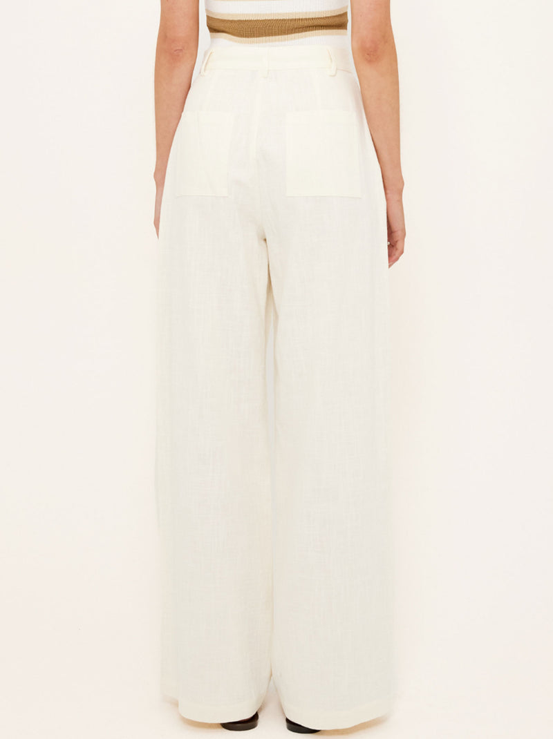 STAPLE THE LABEL VERA WIDE LEG PANTS