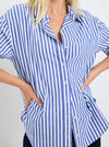 STORIES BE TOLD YOU GOT THIS STRIPE OVERSIZED SHIRT