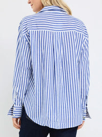 STORIES BE TOLD YOU GOT THIS STRIPE OVERSIZED SHIRT