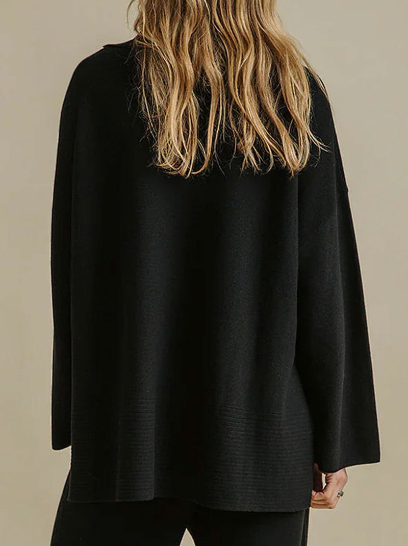 TALAMAYA GRACE COLLARED PULLOVER
