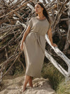 TALAMAYA LATTICE KNITTED DRESS