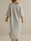 TALAMAYA RETREAT COTTON TWIST DRESS
