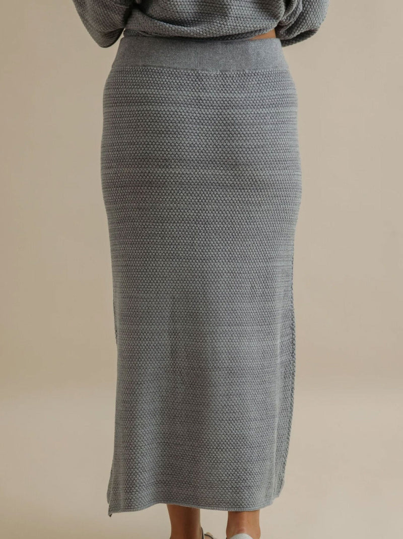 TALAMAYA CORAL KNITTED SKIRT