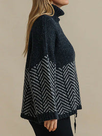 TALAMAYA FUJI ROLLNECK PULLOVER
