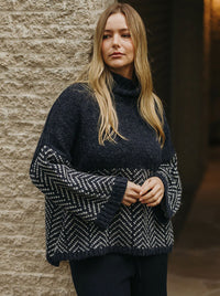 TALAMAYA FUJI ROLLNECK PULLOVER