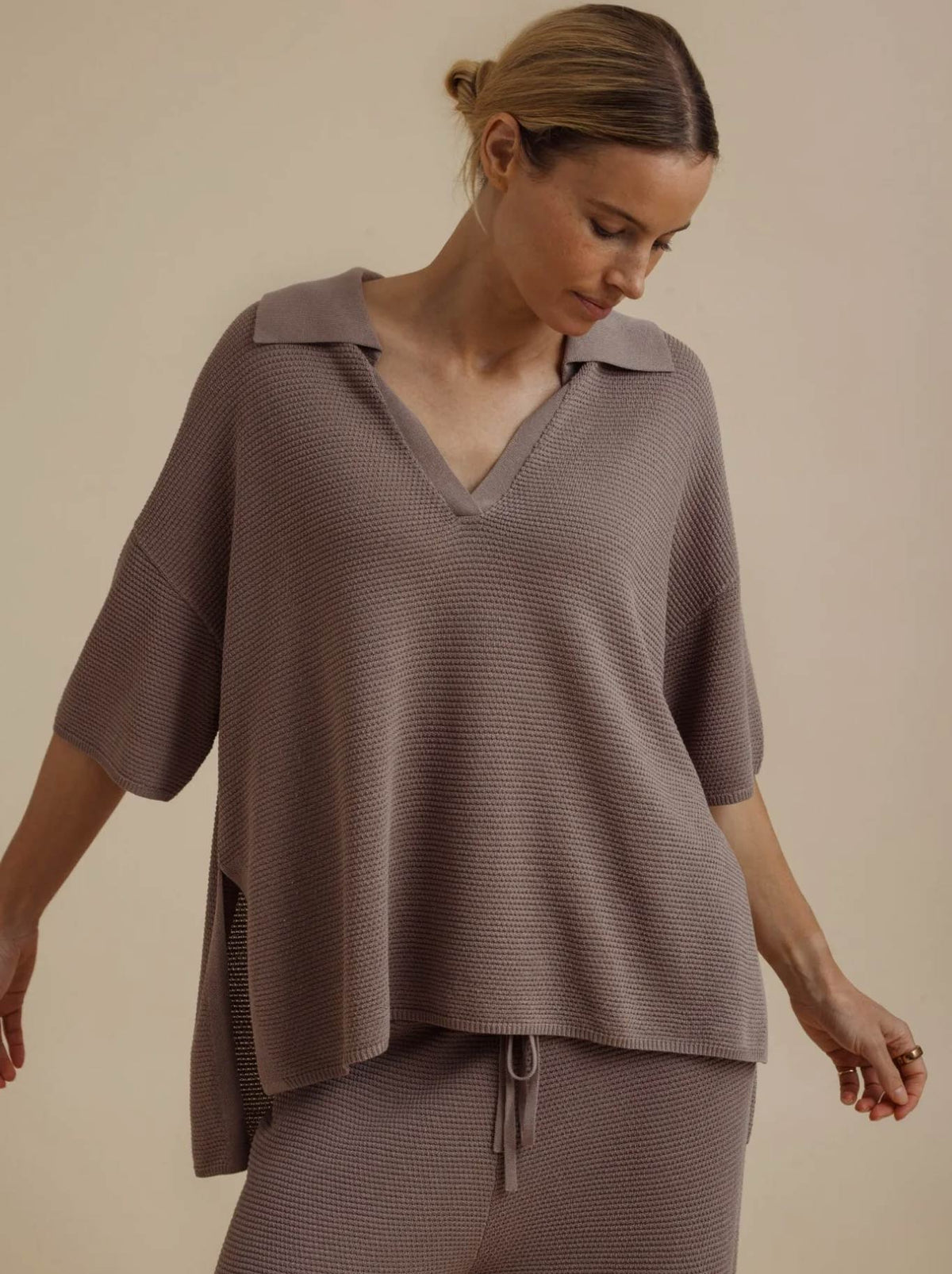 TALAMAYA LATTICE CRUISE PULLOVER